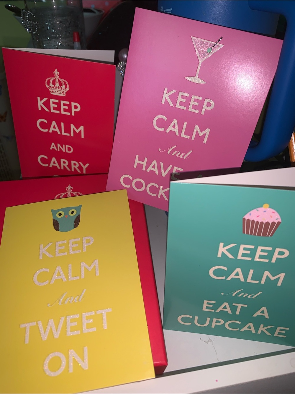 Graphique 20 Keep Calm Notecards